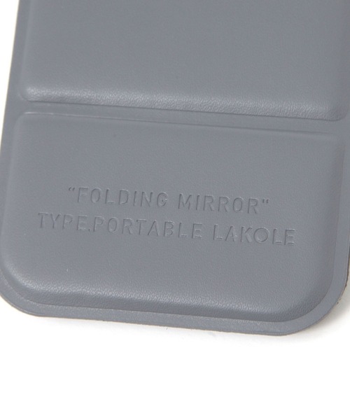 LAKOLE（ラコレ）の「スリム折り畳みミラー(S) / 450035（手鏡/メイクミラー・レディース・その他1/チャコール・FREE）」の10枚目の写真