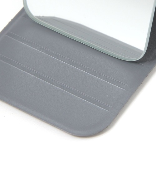 LAKOLE（ラコレ）の「スリム折り畳みミラー(S) / 450035（手鏡/メイクミラー・レディース・その他1/チャコール・FREE）」の5枚目の写真