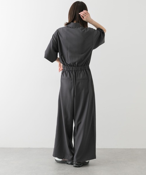 セール】ハーフスリーブジャンプスーツ（サロペット