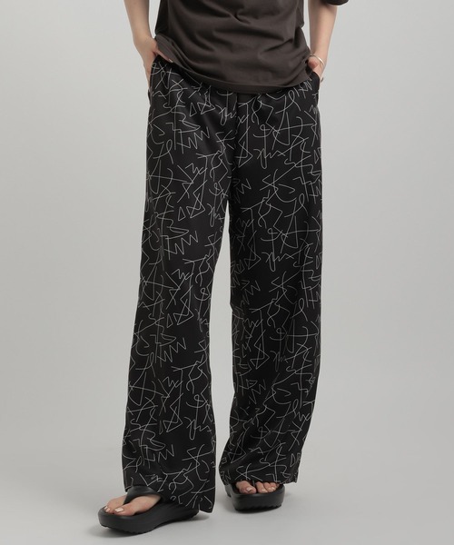 GEORGE'S(ジョージズ)の「ソウガラプリントパンツ(その他パンツ・レディース・ブラック/オフホワイト/ブラウン・SMALL/MEDIUM)」の2枚目の写真