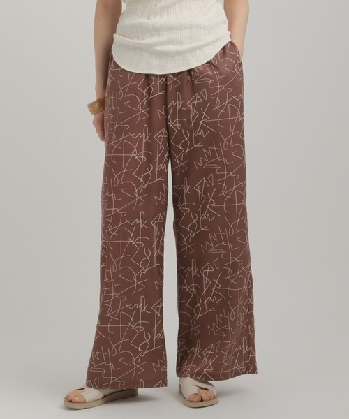 GEORGE'S(ジョージズ)の「ソウガラプリントパンツ(その他パンツ・レディース・ブラック/オフホワイト/ブラウン・SMALL/MEDIUM)」の13枚目の写真