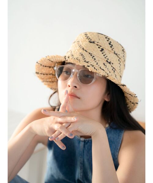 Ungrid（アングリッド）の「クリアフレームサングラス（サングラス・レディース・クリア・FREE）」の2枚目の写真