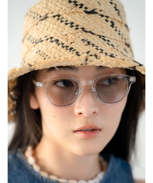 Ungrid（アングリッド）の「クリアフレームサングラス（サングラス・レディース・クリア・FREE）」の4枚目の写真