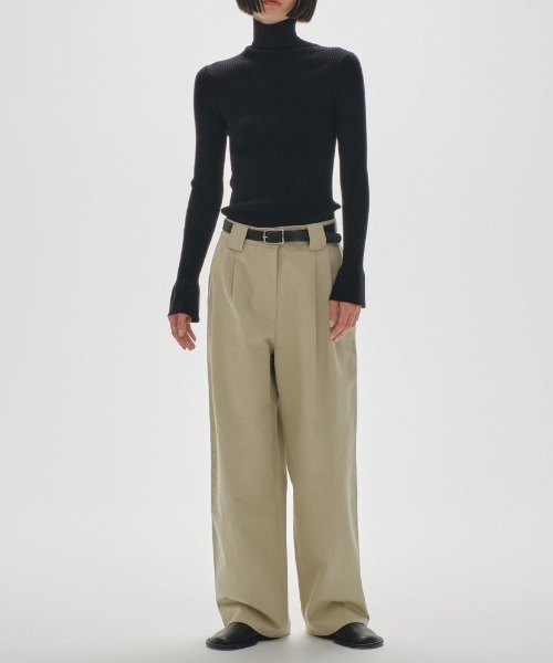 TODAYFUL(トゥデイフル)の「TODAYFUL Backle Leather Belt(ベルト・レディース・ブラック・FREE)」の10枚目の写真