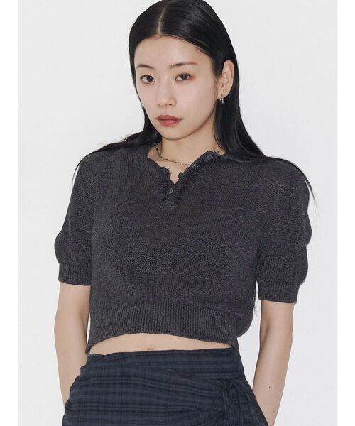 VEQUM】SHEER DRY POLO KNIT（ニット/セーター）｜VEQUM（VEQUM