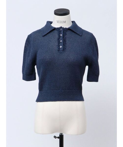 VEQUM】SHEER DRY POLO KNIT（ニット/セーター）｜VEQUM（VEQUM