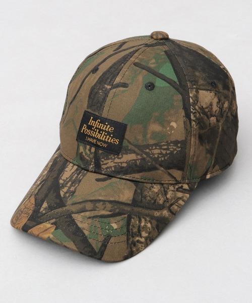 リアルツリーカモ ロングバイザー キャップ つば長 深め