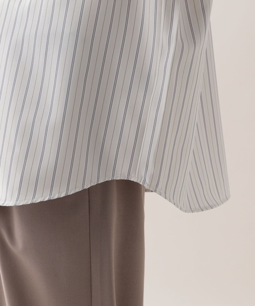 RAGEBLUE（レイジブルー）の「ラグイージー/オーバーサイズストライプシャツ（シャツ/ブラウス・メンズ・ライトブルー/グレー系その他・MEDIUM/LARGE）」の20枚目の写真