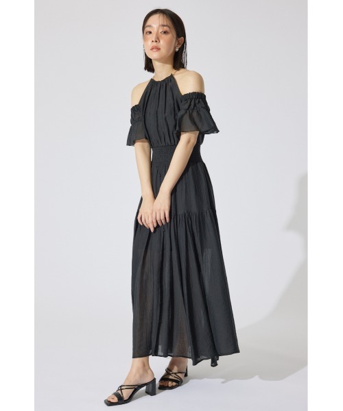 rienda（リエンダ）の「【AKB48 秋山由奈さん着用アイテム】2WAYホルターネックロンパース＆ワンピース 夏服（ワンピース・レディース・ライトグリーン/ブラック/ライトピンク/ホワイト・SMALL/MEDIUM）」の21枚目の写真
