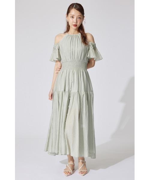 新規購入 2WAYホルターネックロンパース 夏服（ワンピース）｜rienda ワンピース