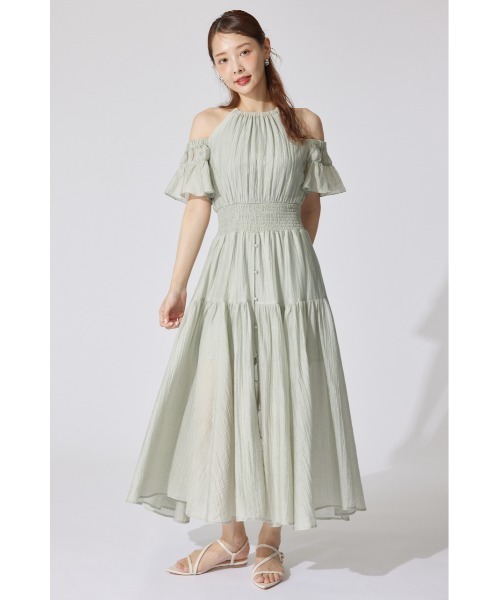 rienda（リエンダ）の「【AKB48 秋山由奈さん着用アイテム】2WAYホルターネックロンパース＆ワンピース 夏服（ワンピース・レディース・ライトグリーン/ブラック/ライトピンク/ホワイト・SMALL/MEDIUM）」の17枚目の写真
