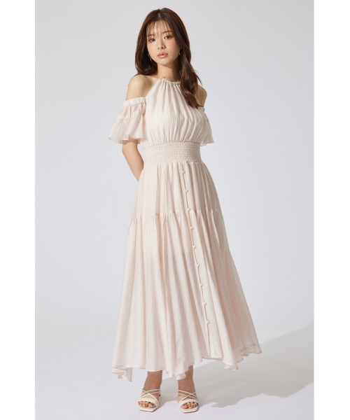 2WAYホルターネックロンパース＆ワンピース 夏服（ワンピース