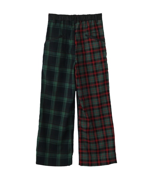 MILKFED.（ミルクフェド）の「COMBINATION PLAID PANTS（その他パンツ・レディース・ブラック/グリーン・ONE SIZE）」の16枚目の写真
