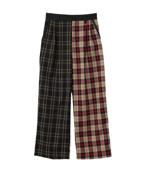 MILKFED.（ミルクフェド）の「COMBINATION PLAID PANTS（その他パンツ・レディース・ブラック/グリーン・ONE SIZE）」の17枚目の写真