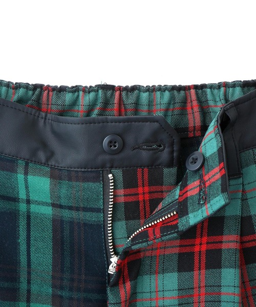 MILKFED.（ミルクフェド）の「COMBINATION PLAID PANTS（その他パンツ・レディース・ブラック/グリーン・ONE SIZE）」の20枚目の写真