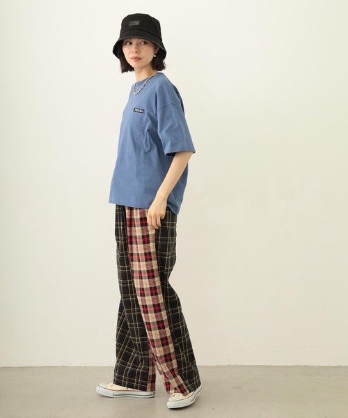 MILKFED.（ミルクフェド）の「COMBINATION PLAID PANTS（その他パンツ・レディース・ブラック/グリーン・ONE SIZE）」の13枚目の写真