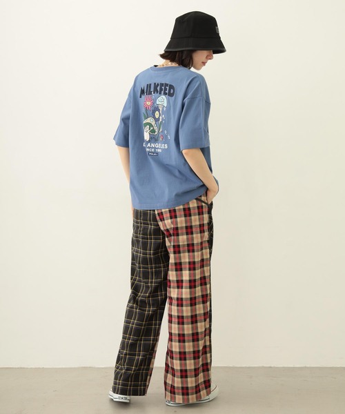 MILKFED.（ミルクフェド）の「COMBINATION PLAID PANTS（その他パンツ・レディース・ブラック/グリーン・ONE SIZE）」の14枚目の写真