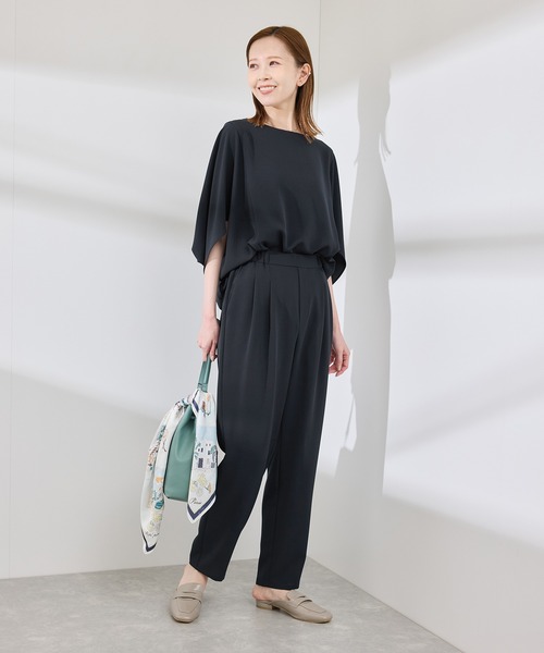 ロペピクニック パンツセットアップ イージーケア ストレッチ グレージュ M Rope' Picnic - ロペピクニック パンツセットアップ イージーケア