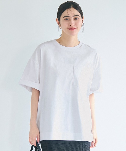 coca(coca)(コカ)の「度詰め天竺ヘビーウェイトTシャツ(Tシャツ/カットソー・メンズ・ホワイト/ベージュ/グレー/ブラック・M/L/XL)」の2枚目の写真