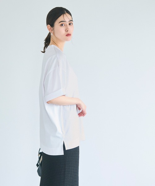 coca(coca)(コカ)の「度詰め天竺ヘビーウェイトTシャツ(Tシャツ/カットソー・メンズ・ホワイト/ベージュ/グレー/ブラック・M/L/XL)」の9枚目の写真
