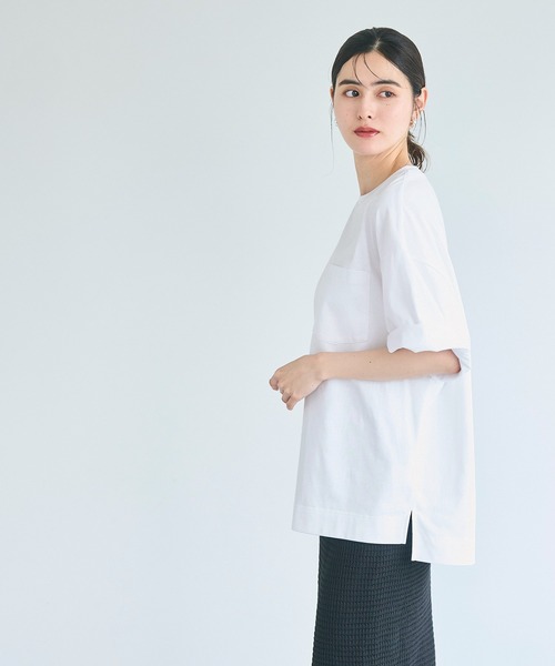 coca(coca)(コカ)の「度詰め天竺ヘビーウェイトTシャツ(Tシャツ/カットソー・メンズ・ホワイト/ベージュ/グレー/ブラック・M/L/XL)」の11枚目の写真
