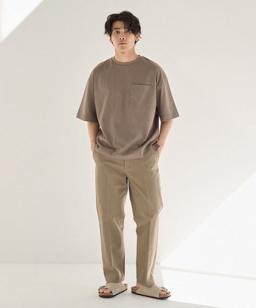 coca(coca)(コカ)の「度詰め天竺ヘビーウェイトTシャツ(Tシャツ/カットソー・メンズ・ホワイト/ベージュ/グレー/ブラック・M/L/XL)」の12枚目の写真