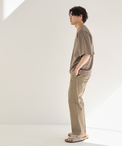 coca(coca)(コカ)の「度詰め天竺ヘビーウェイトTシャツ(Tシャツ/カットソー・メンズ・ホワイト/ベージュ/グレー/ブラック・M/L/XL)」の14枚目の写真