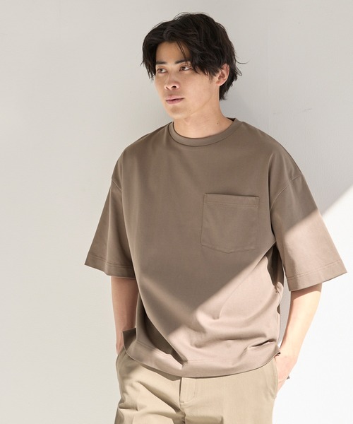 coca(coca)(コカ)の「度詰め天竺ヘビーウェイトTシャツ(Tシャツ/カットソー・メンズ・ホワイト/ベージュ/グレー/ブラック・M/L/XL)」の15枚目の写真