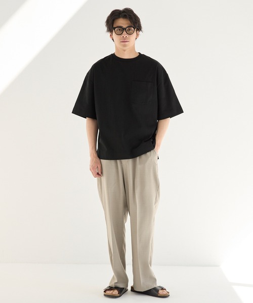 coca(coca)(コカ)の「度詰め天竺ヘビーウェイトTシャツ(Tシャツ/カットソー・メンズ・ホワイト/ベージュ/グレー/ブラック・M/L/XL)」の16枚目の写真