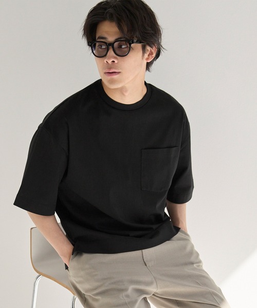 coca(coca)(コカ)の「度詰め天竺ヘビーウェイトTシャツ(Tシャツ/カットソー・メンズ・ホワイト/ベージュ/グレー/ブラック・M/L/XL)」の20枚目の写真
