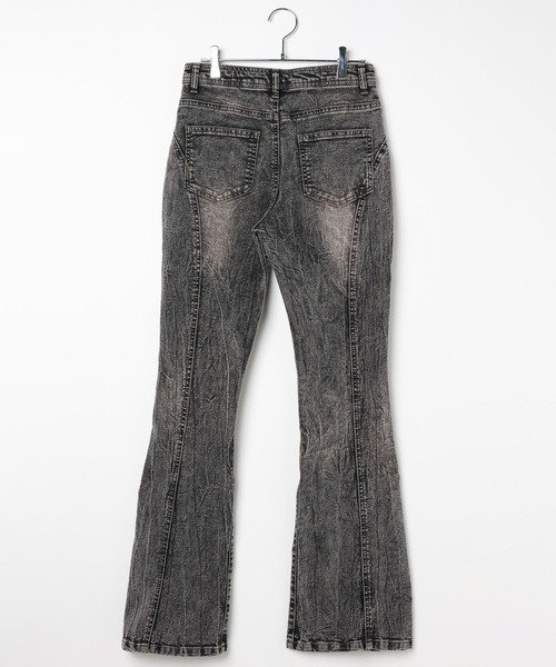 3.3 Field Trip （3.3フィールドトリップ）の「3.3 Field Trip／フレアデニム2（デニムパンツ・レディース・ブルー/ブラック・SMALL/MEDIUM）」の17枚目の写真