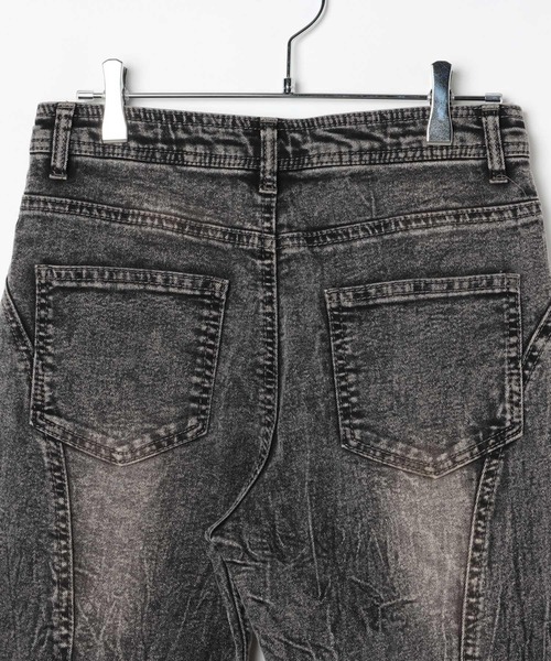 3.3 Field Trip （3.3フィールドトリップ）の「3.3 Field Trip／フレアデニム2（デニムパンツ・レディース・ブルー/ブラック・SMALL/MEDIUM）」の19枚目の写真