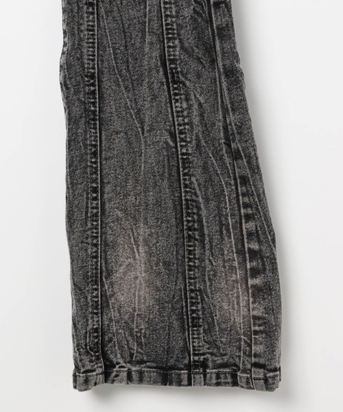 3.3 Field Trip （3.3フィールドトリップ）の「3.3 Field Trip／フレアデニム2（デニムパンツ・レディース・ブルー/ブラック・SMALL/MEDIUM）」の22枚目の写真