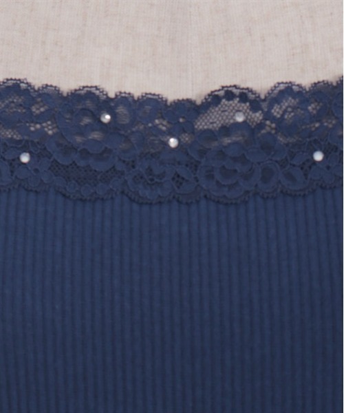 axes femme(アクシーズファム)の「吸水速乾2WAYリブタンク(タンクトップ・レディース・グリーン/キナリ/イエロー/ネイビー・FREE)」の15枚目の写真