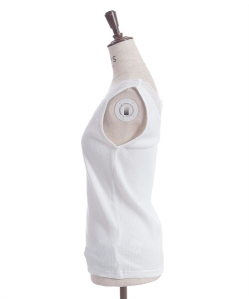 axes femme(アクシーズファム)の「吸水速乾2WAYリブタンク(タンクトップ・レディース・グリーン/キナリ/イエロー/ネイビー・FREE)」の19枚目の写真