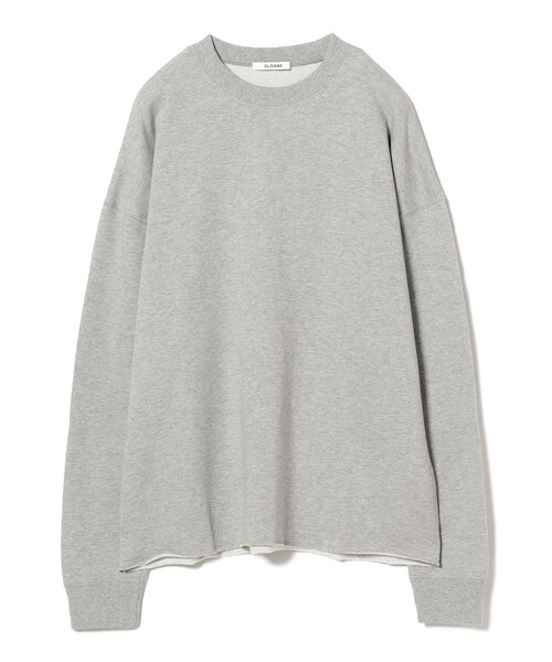 SLOANE（スローン）の「【別注】SLOANE / 裏毛 クルーネック ロングスリーブ スウェット［手洗い可］（スウェット・レディース・ホワイト/グレー・1/2）」の16枚目の写真