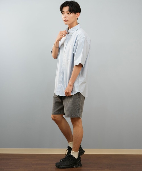 ムラサキスポーツ（ムラサキスポーツ）の「DEAR LAUREL/ディアローレル コーデュロイショーツ ショートパンツ D25S3309（その他パンツ・メンズ・ターコイズブルー/ブラック/ブラウン/ピンク・M/L）」の9枚目の写真