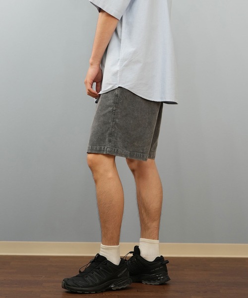 ムラサキスポーツ（ムラサキスポーツ）の「DEAR LAUREL/ディアローレル コーデュロイショーツ ショートパンツ D25S3309（その他パンツ・メンズ・ターコイズブルー/ブラック/ブラウン/ピンク・M/L）」の7枚目の写真