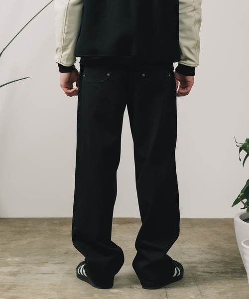 MUZINE/無尽/バギーフィットダブルニーデニムパンツ Muzine/無尽/Baggy Fit/バギーフィット/Doubleknee/ダブルニー