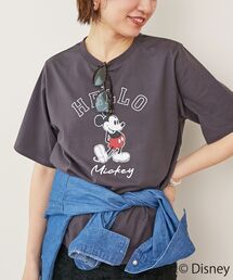 【Disney】Hello/プリントTシャツ