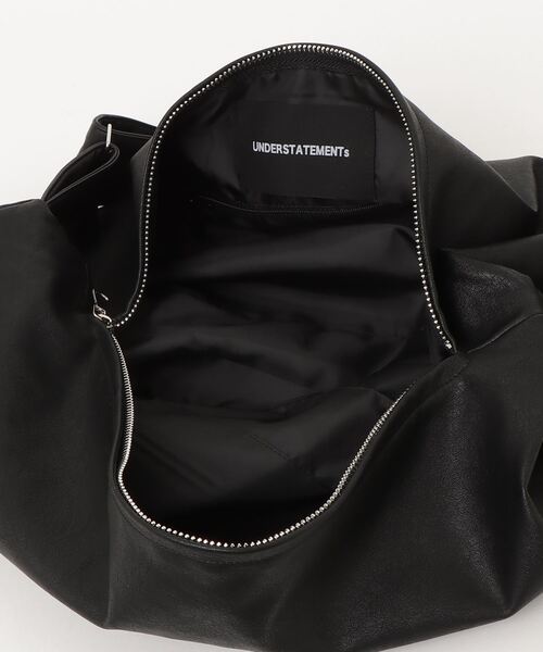 UNDERSTATEMENTs（アンダーステイトメント）の「【ユニセックス】合皮レザーショルダーバッグ（ショルダーバッグ・メンズ・ブラック・FREE）」の15枚目の写真