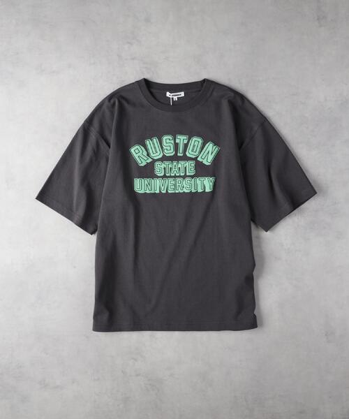 Right-on(ライトオン)の「Other(ソノタ)【メンズ】カレッジロゴTシャツ(Tシャツ/カットソー・メンズ・グレー/ネイビー/ブラック・XL/M/L)」の16枚目の写真