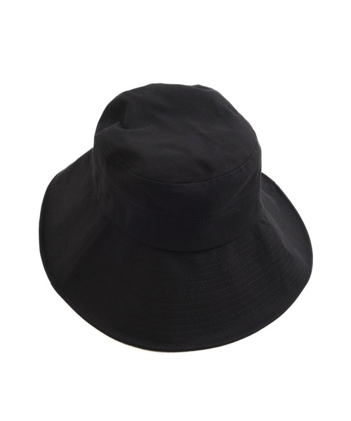 Arnold Palmer（アーノルドパーマー）の「ベーシック UVハット（ハット・レディース・ブラック/アイボリー/ライトベージュ・F）」の14枚目の写真