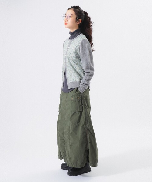 BEAMS BOY（ビームスボーイ）の「【2/5再値下げ】リバティ パッチ カーディガン（カーディガン/ボレロ・レディース・グレー/ブラック/レッド・1/2）」の11枚目の写真