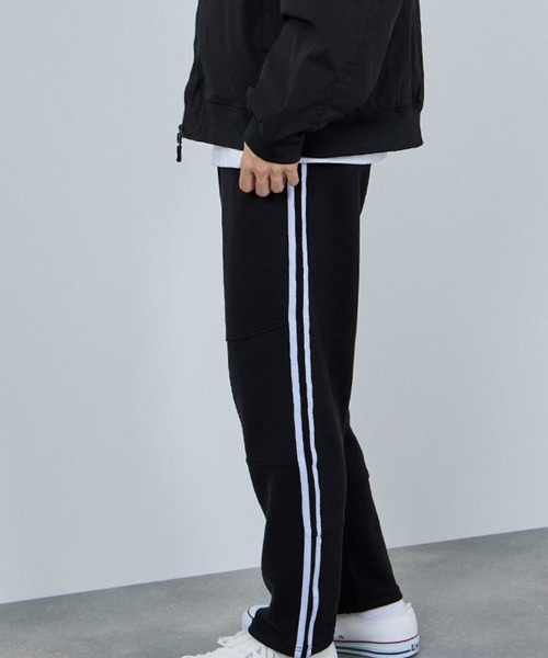 NAVY(ネイビー)の「ストレッチポンチジョガーパンツ(スウェットパンツ・メンズ・ブラック/ブラック系その他/グレー・XL/M/L)」の2枚目の写真