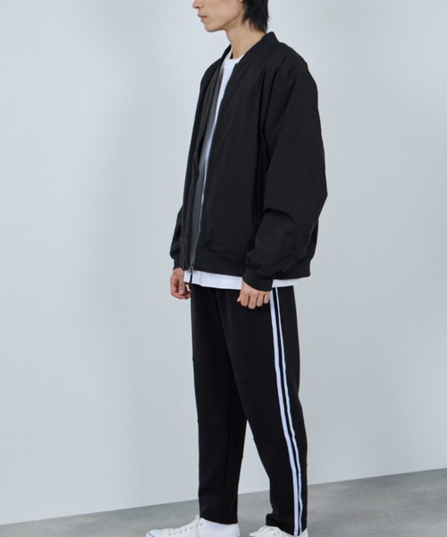 NAVY(ネイビー)の「ストレッチポンチジョガーパンツ(スウェットパンツ・メンズ・ブラック/ブラック系その他/グレー・XL/M/L)」の14枚目の写真