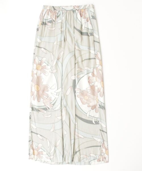 Sov.（ソブ）の「レーヨンフラワープリントパンツ（その他パンツ・レディース・ミント・36/38）」の13枚目の写真