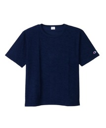 COACH × Champion　Tシャツ　S　ネイビー　コラボ　コーチ　半袖 コラボ！COACH X CHAMPION スパンコール ロゴ 半袖Tシャツ