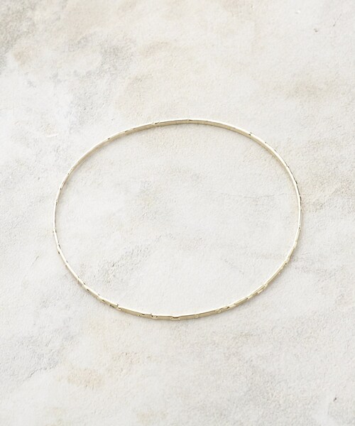 grove（グローブ）の「ラウンドメタルバングル（ブレスレット・レディース・ゴールド/シルバー・00）」の3枚目の写真