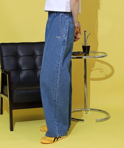 ●NERDY● Uni NY raw cut デニムパンツ(3色) unisex ○NERDY○ Uni NY raw cut デニムパンツ(3色) unisex (NERDY